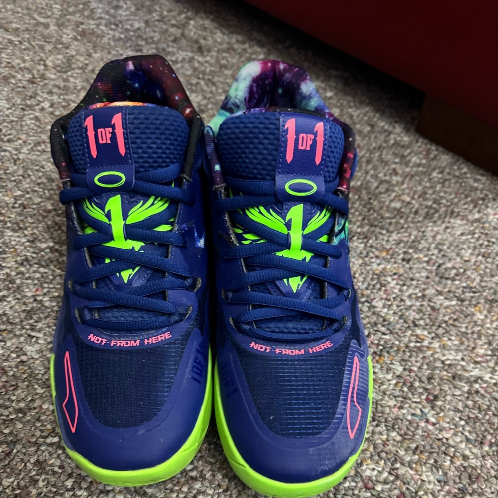 PRE-OWNED PUMA Lamelo Ball Galaxy MB.01 Shoes "Not From Here" Men's Size 10